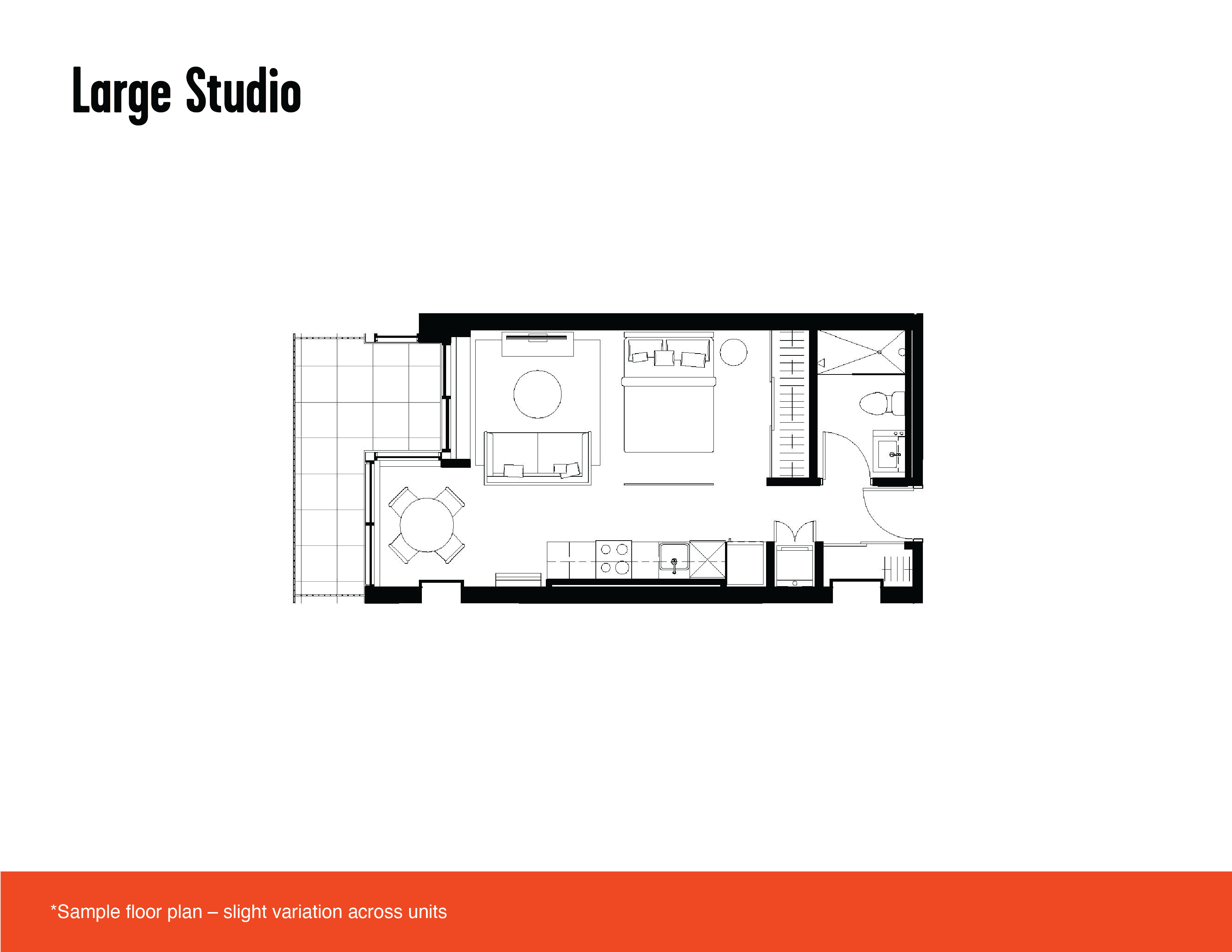 Large studio floor plan