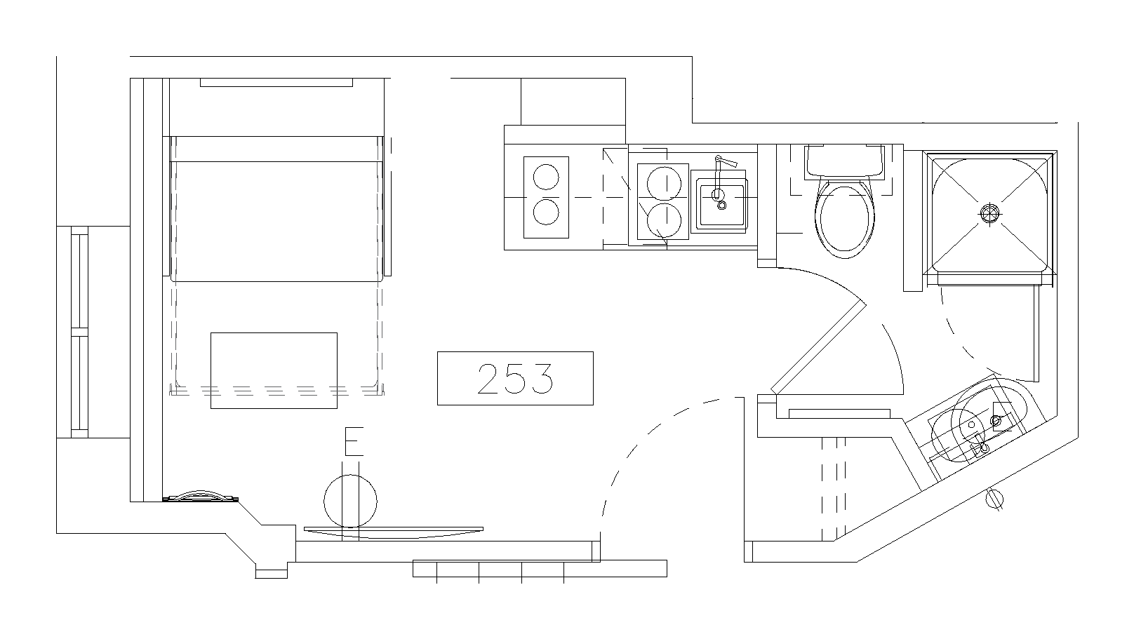 Studio floor plan