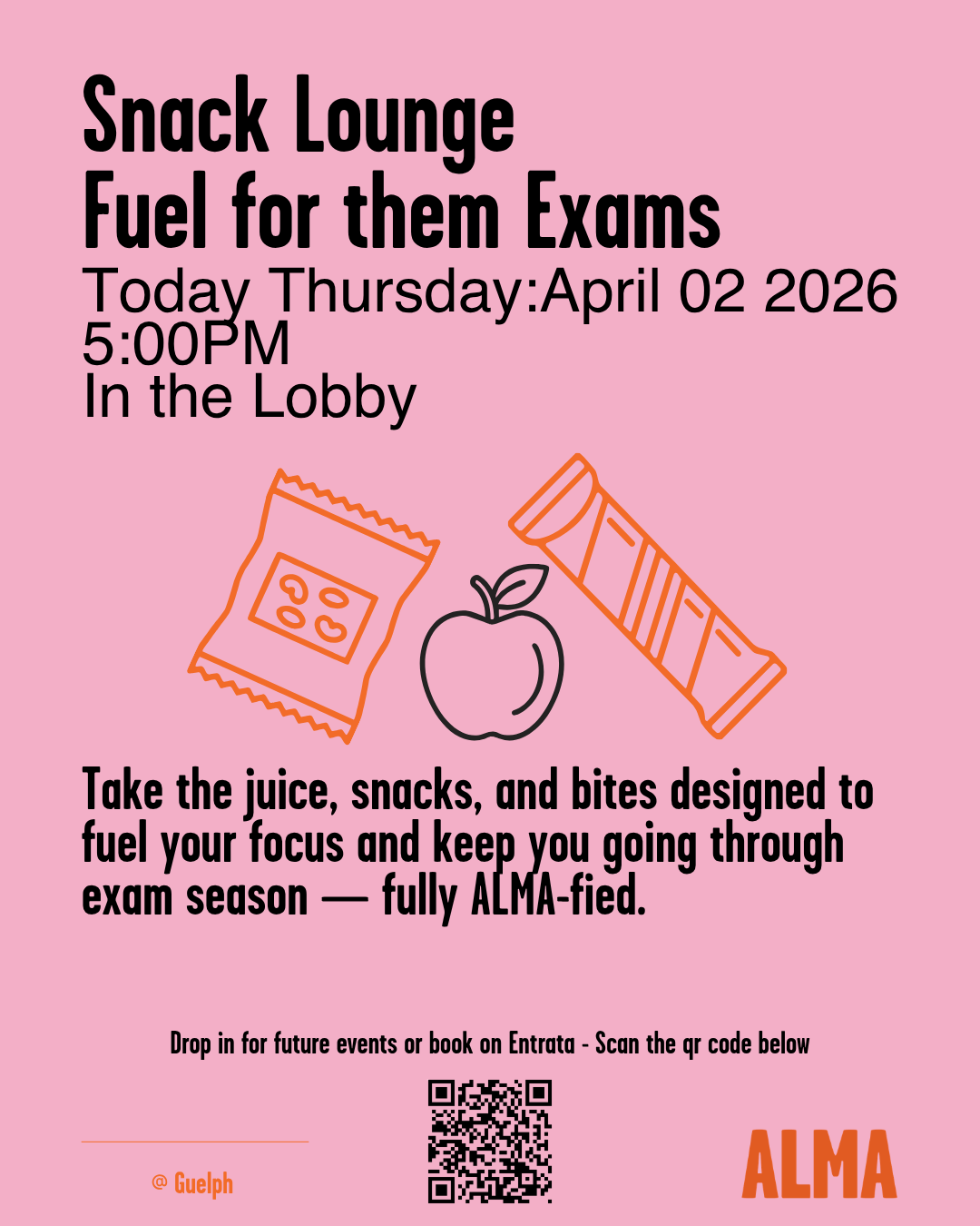 Snack Lounge - Fuel for Them Exams