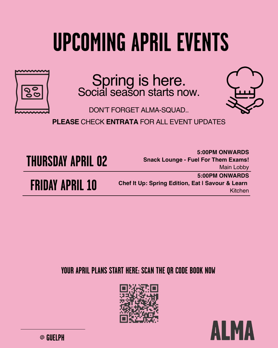 Chef It Up: Spring Edition - Eat, Sip & Learn