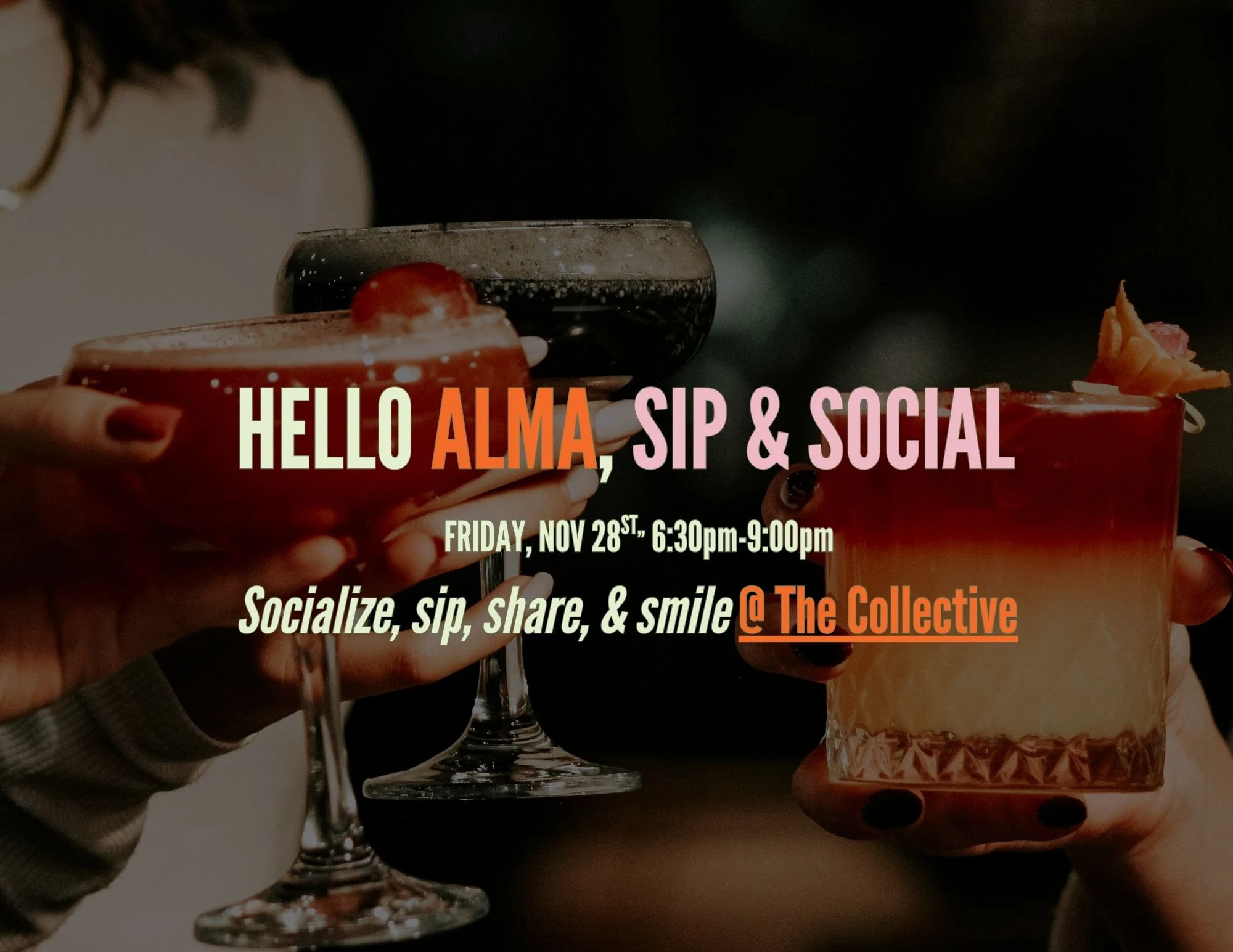 NOVEMBER EVENTS AT ALMA
