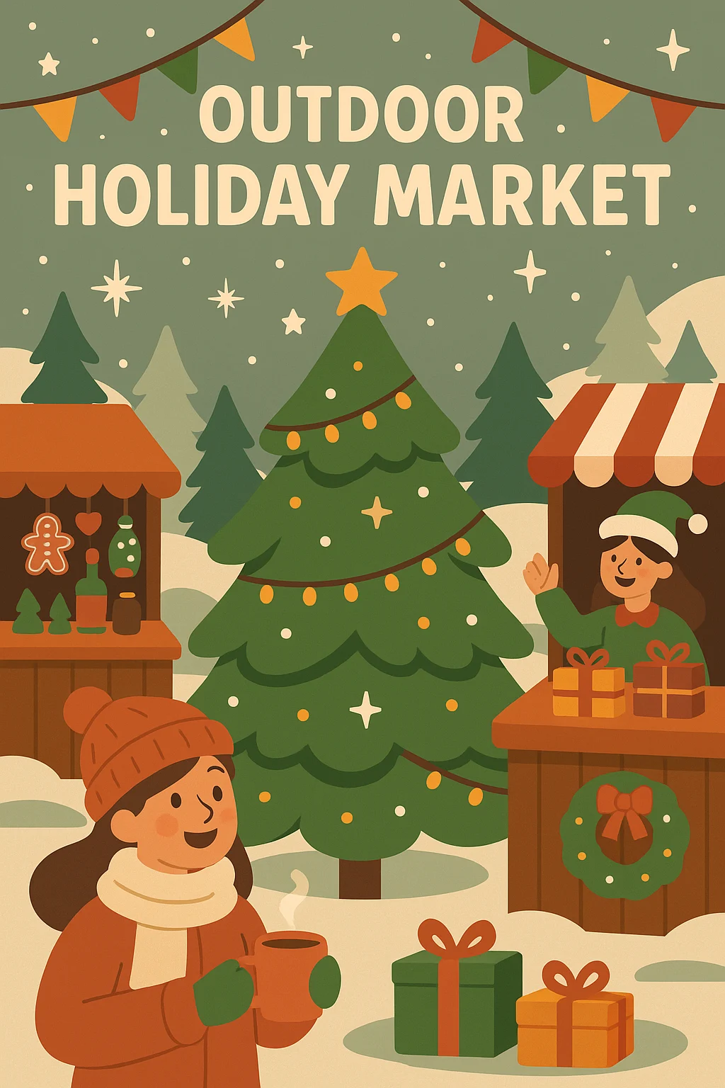 Outdoor Holiday Market