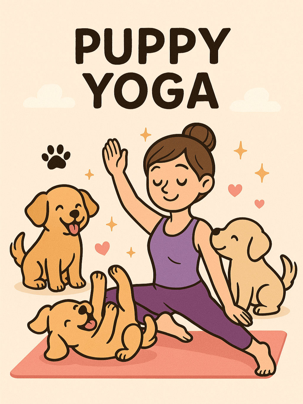Puppy Yoga