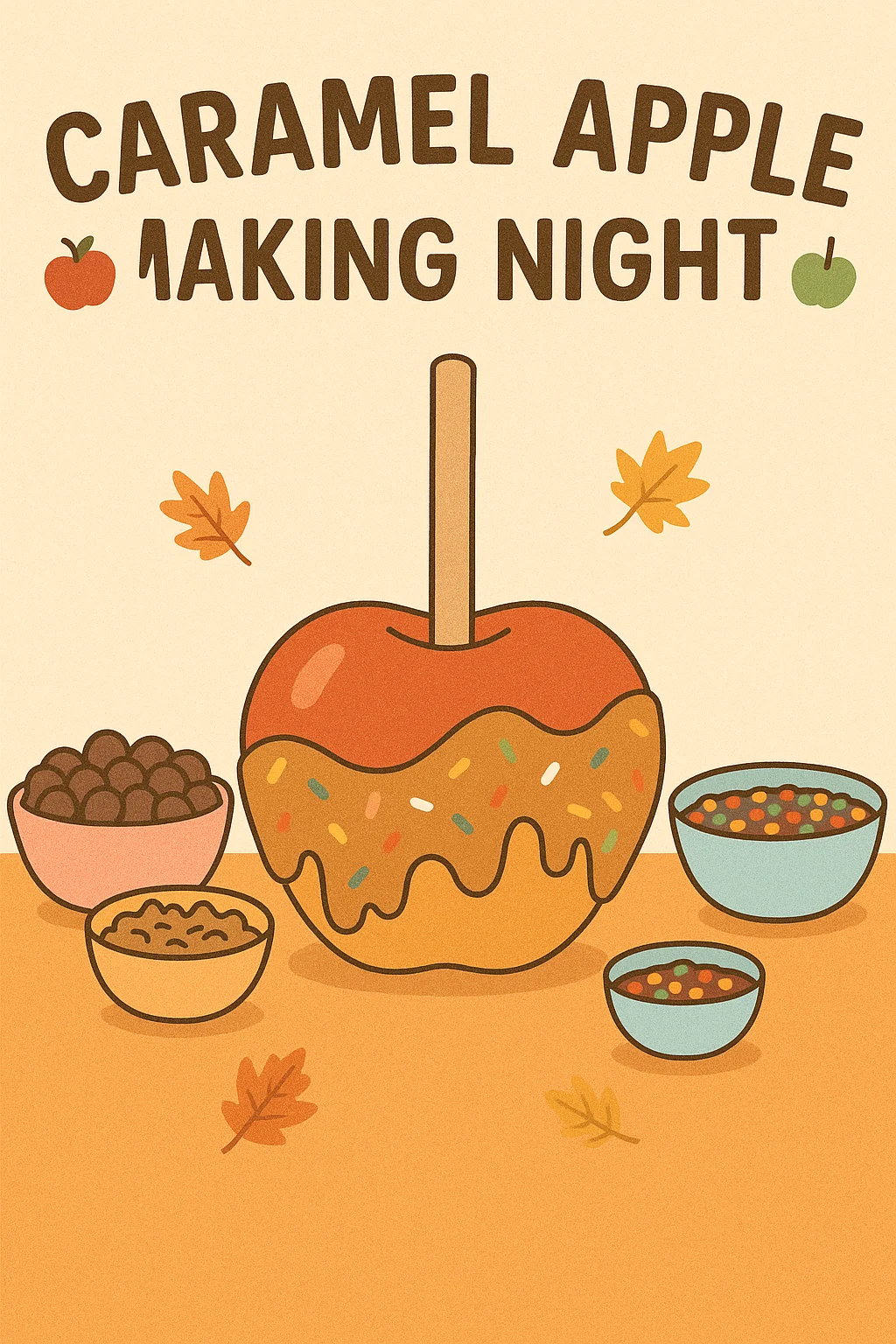 Caramel Apple Making