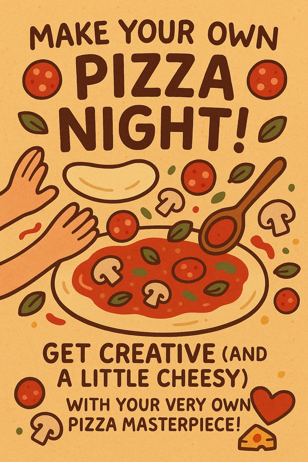 Make Your Own Pizza Night